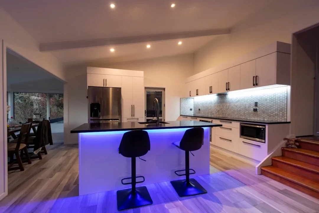 LED lighting installation in Los Angeles by Totally Green Builders
